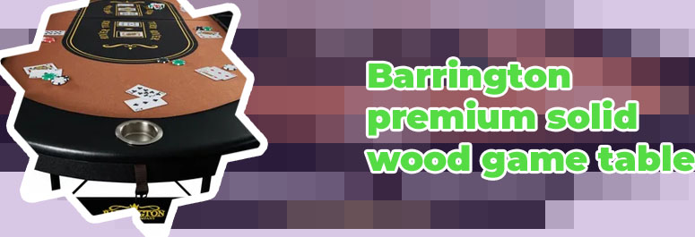 Barrington poker table