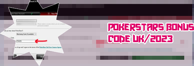 Pokerstars bonus codes