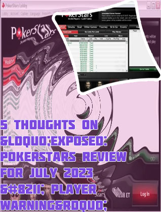 Pokerstars play money chips