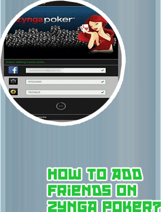 Zynga poker friend request